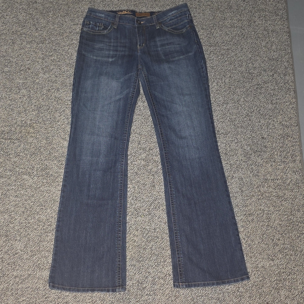 Stylish Indigo Women's Flare Jeans